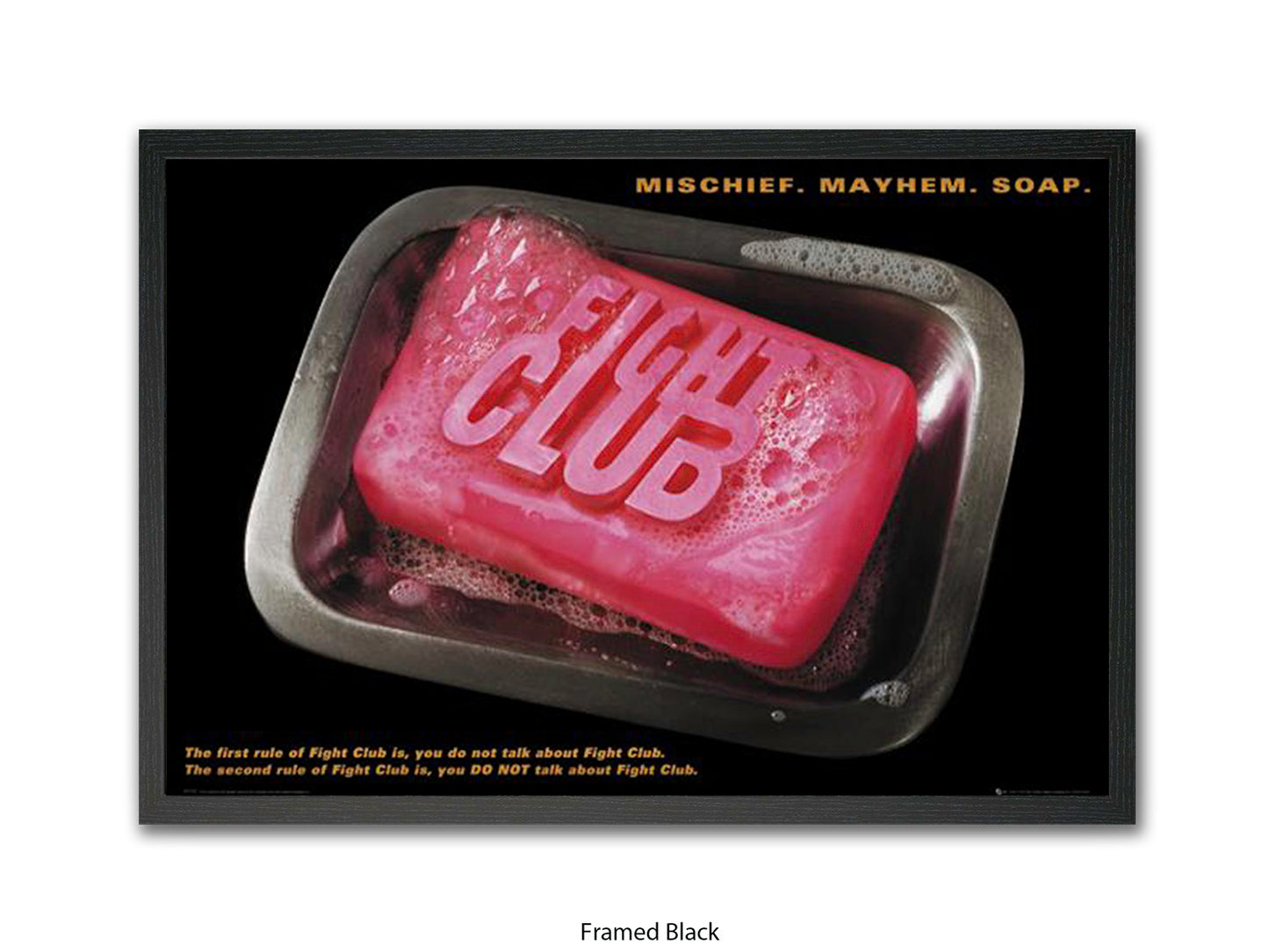 Fight Club - Mischief. Mayhem. Soap. Official  Poster