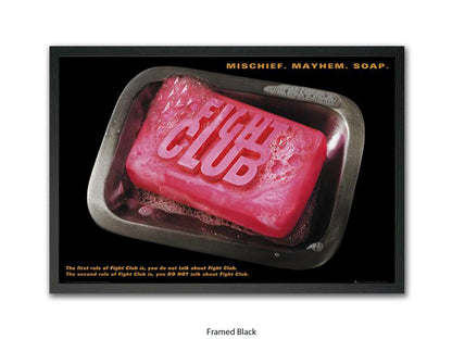 Fight Club - Mischief. Mayhem. Soap. Official  Poster