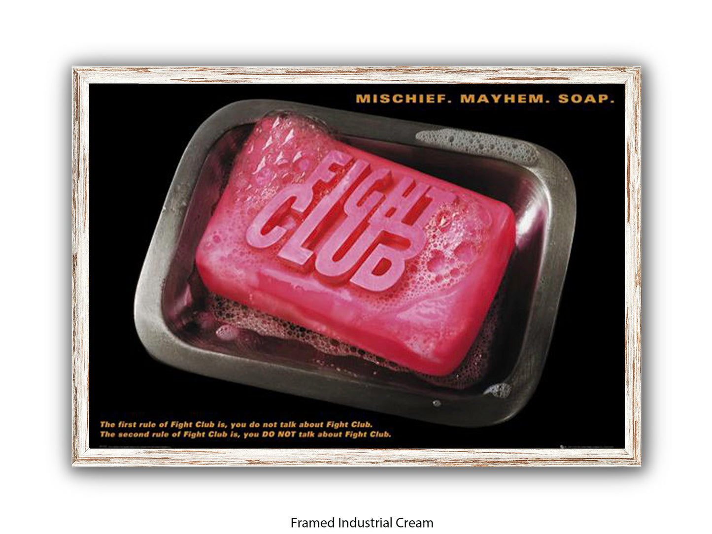 Fight Club - Mischief. Mayhem. Soap. Official  Poster