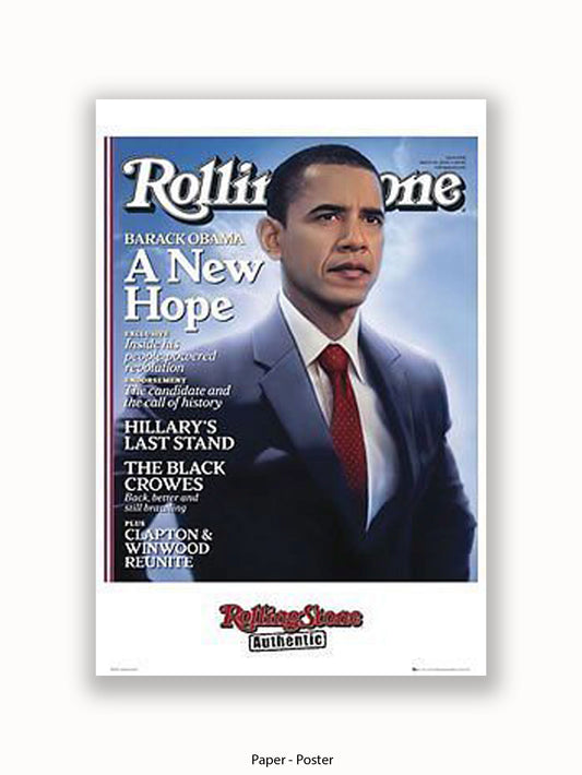 Rolling Stone  Barack Obama Poster