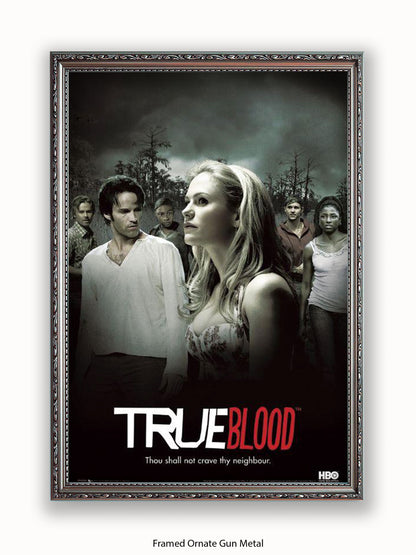 True Blood  Thou Shall Not Crave Thy Neighbour Poster