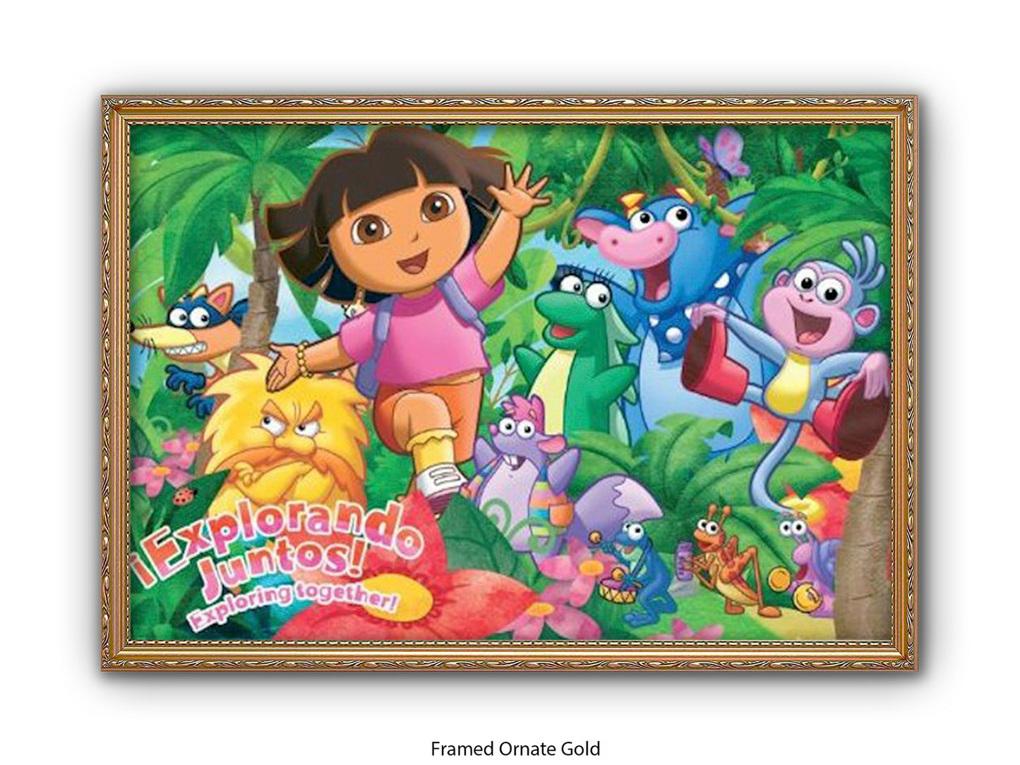 Dora the Explorer - Explorando Juntos! Exploring Together Official Paper Poster