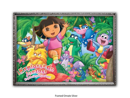 Dora the Explorer - Explorando Juntos! Exploring Together Official Paper Poster