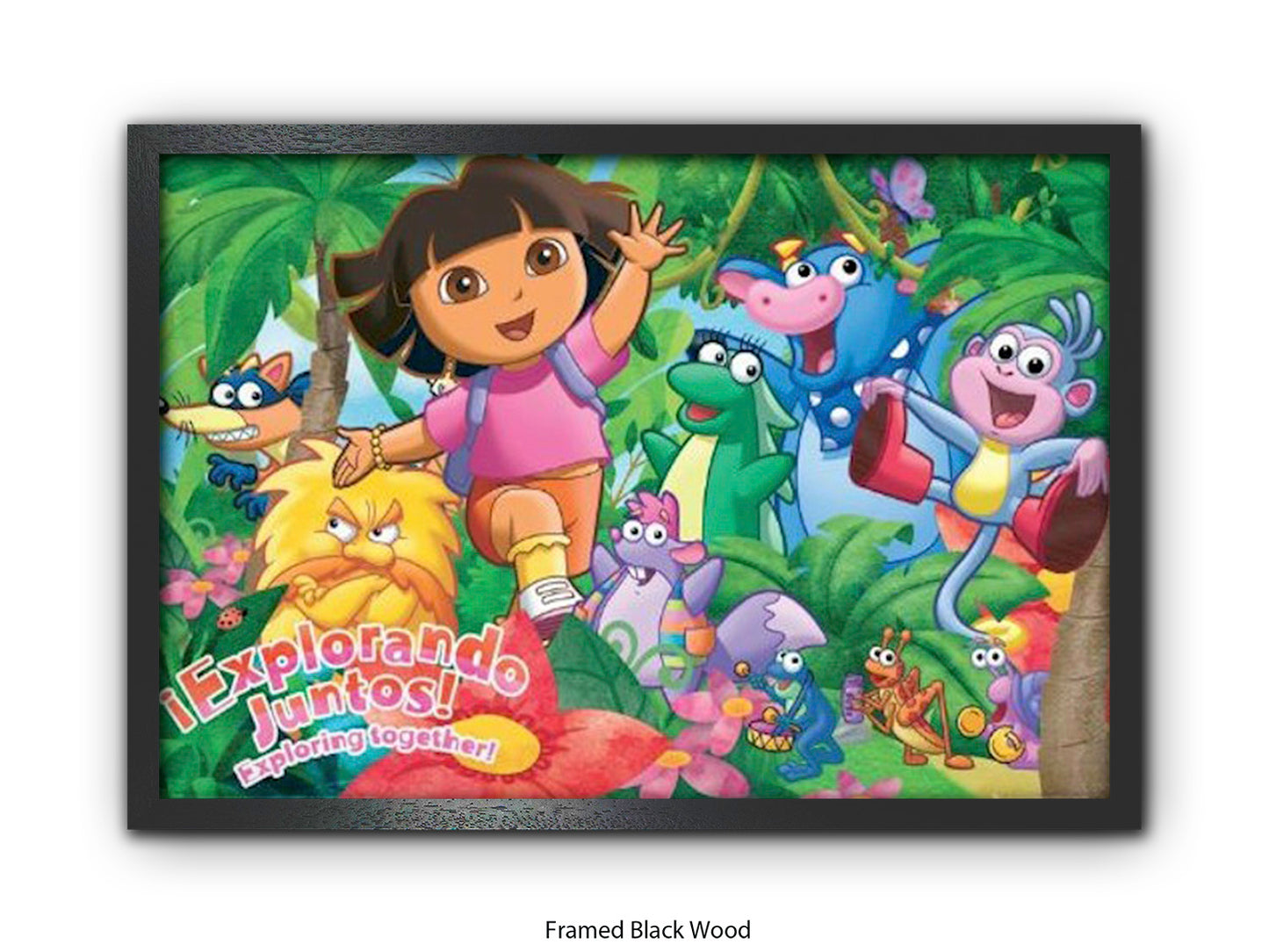 Dora the Explorer - Explorando Juntos! Exploring Together Official Paper Poster