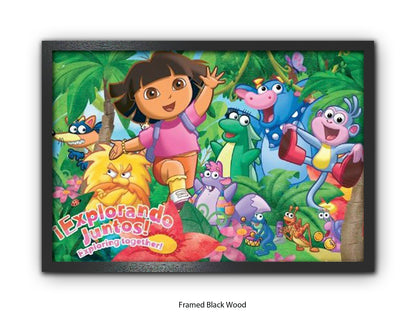 Dora the Explorer - Explorando Juntos! Exploring Together Official Paper Poster