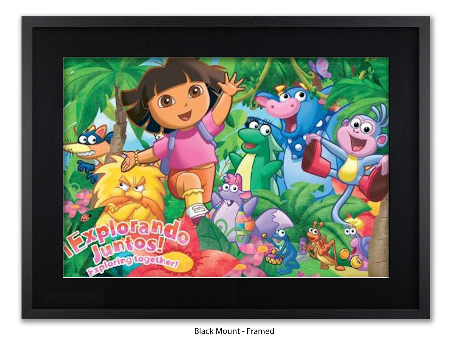 Dora the Explorer - Explorando Juntos! Exploring Together Official Paper Poster