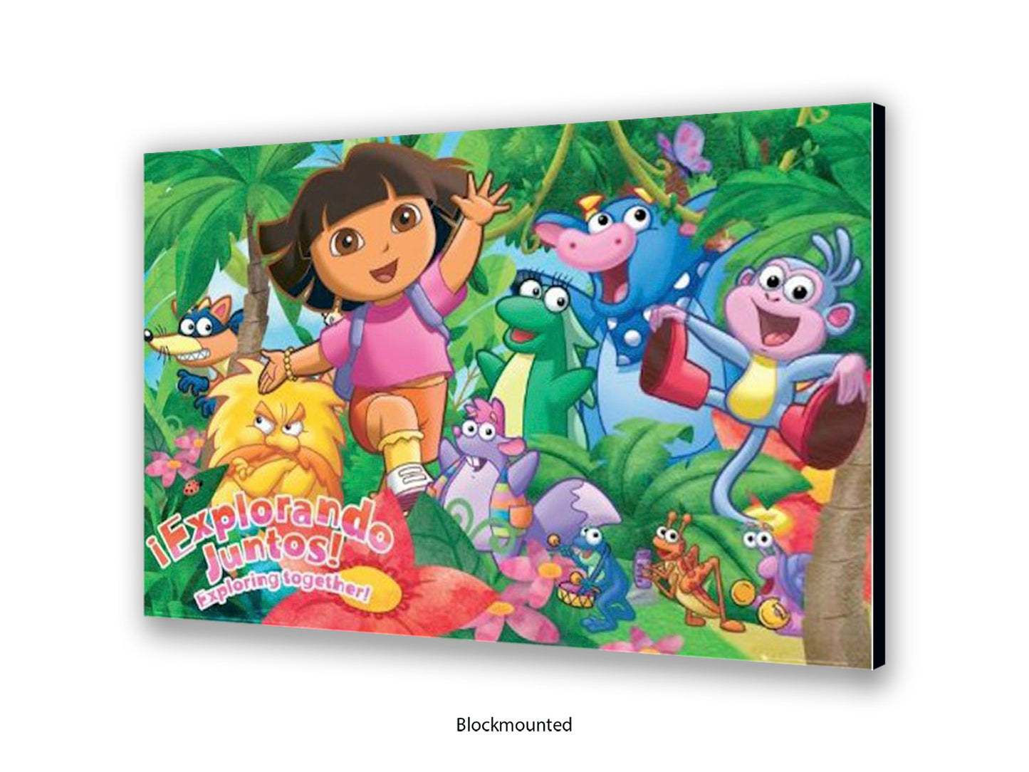 Dora the Explorer - Explorando Juntos! Exploring Together Official Paper Poster