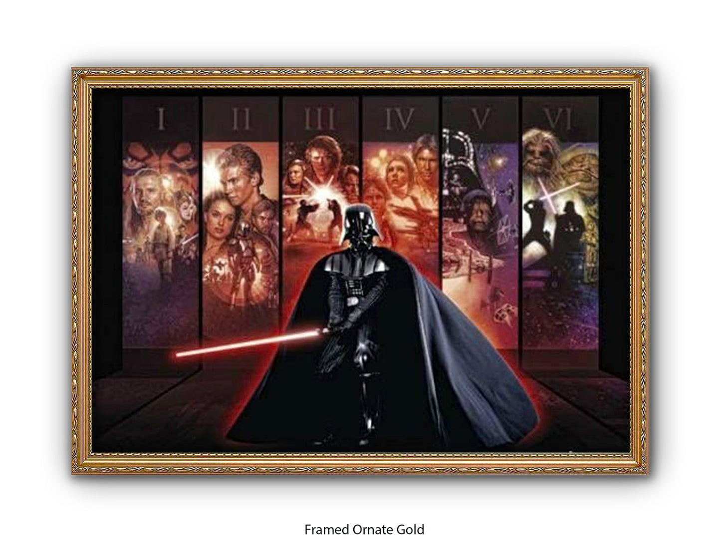 Star Wars - Darth Vader Six Saga Episodes Official - Poster
