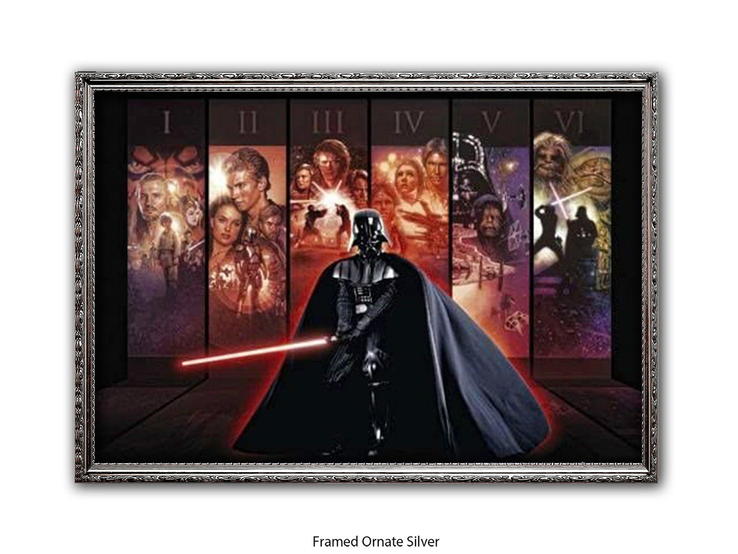 Star Wars - Darth Vader Six Saga Episodes Official - Poster