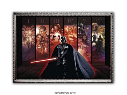 Star Wars - Darth Vader Six Saga Episodes Official - Poster