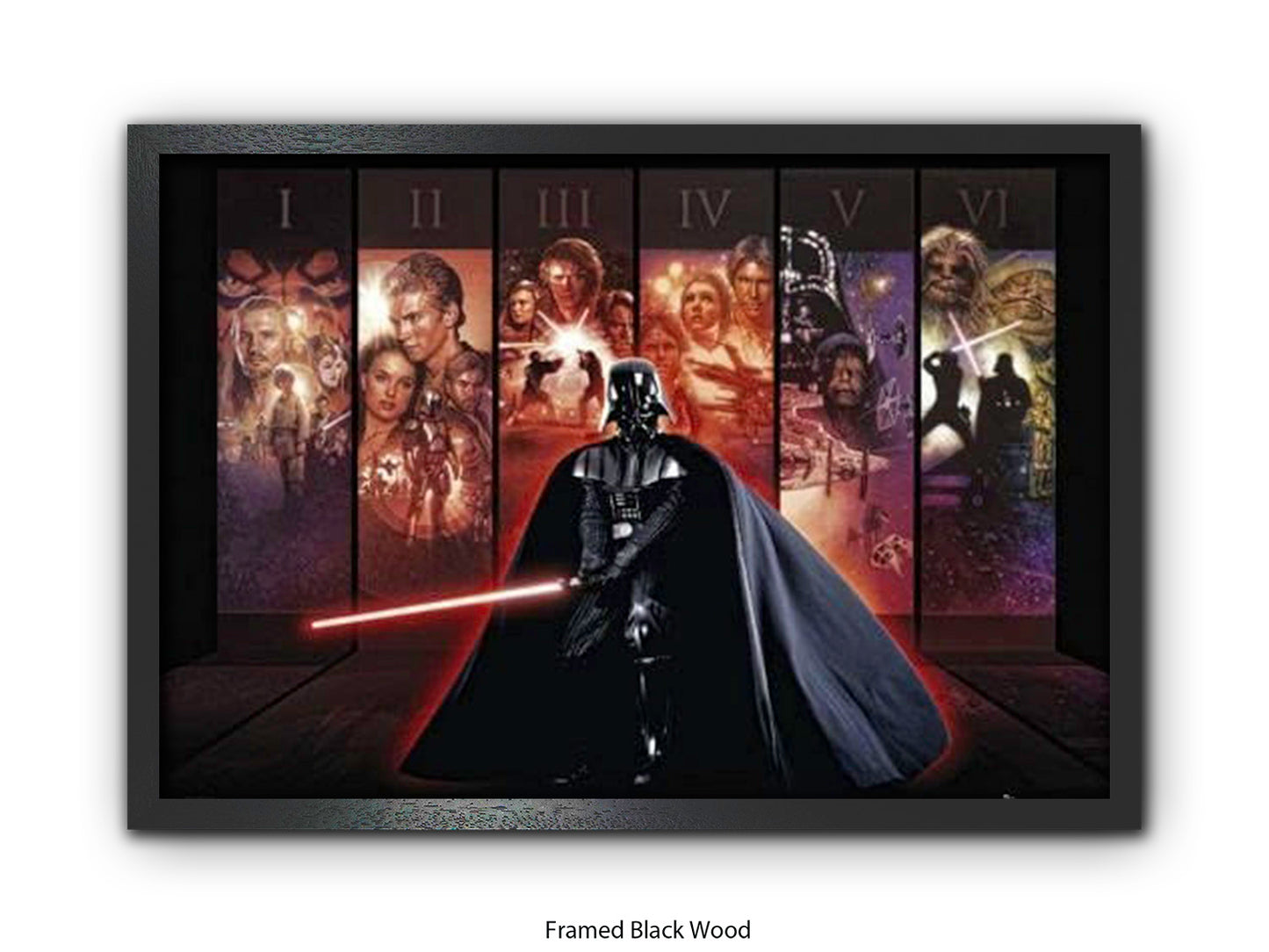 Star Wars - Darth Vader Six Saga Episodes Official - Poster