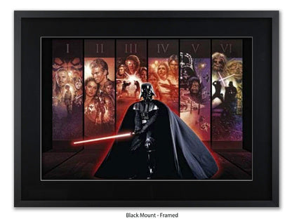 Star Wars - Darth Vader Six Saga Episodes Official - Poster