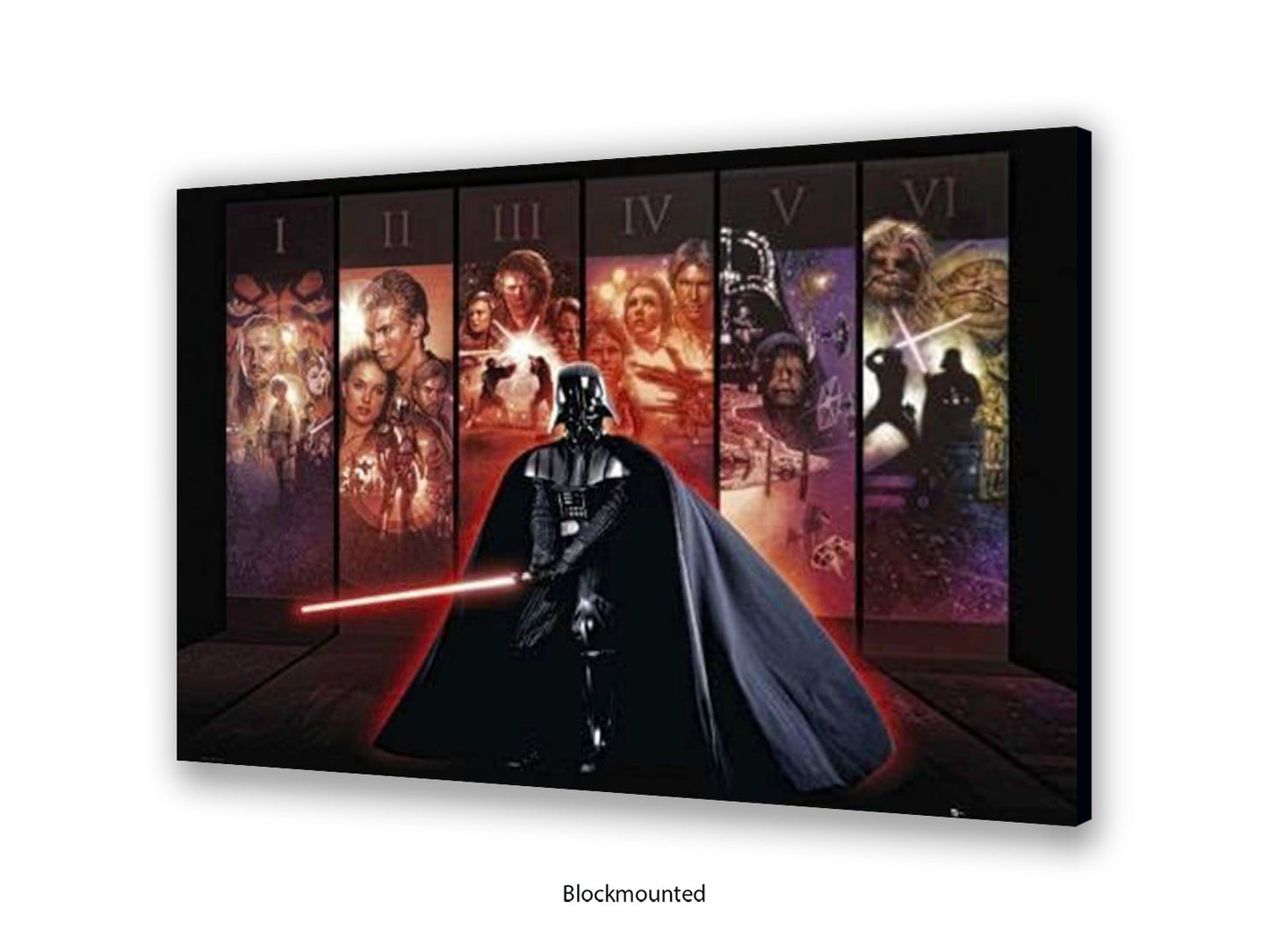 Star Wars - Darth Vader Six Saga Episodes Official - Poster