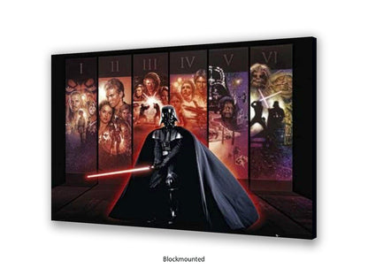 Star Wars - Darth Vader Six Saga Episodes Official - Poster