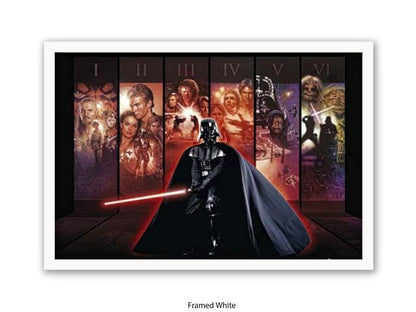 Star Wars - Darth Vader Six Saga Episodes Official - Poster