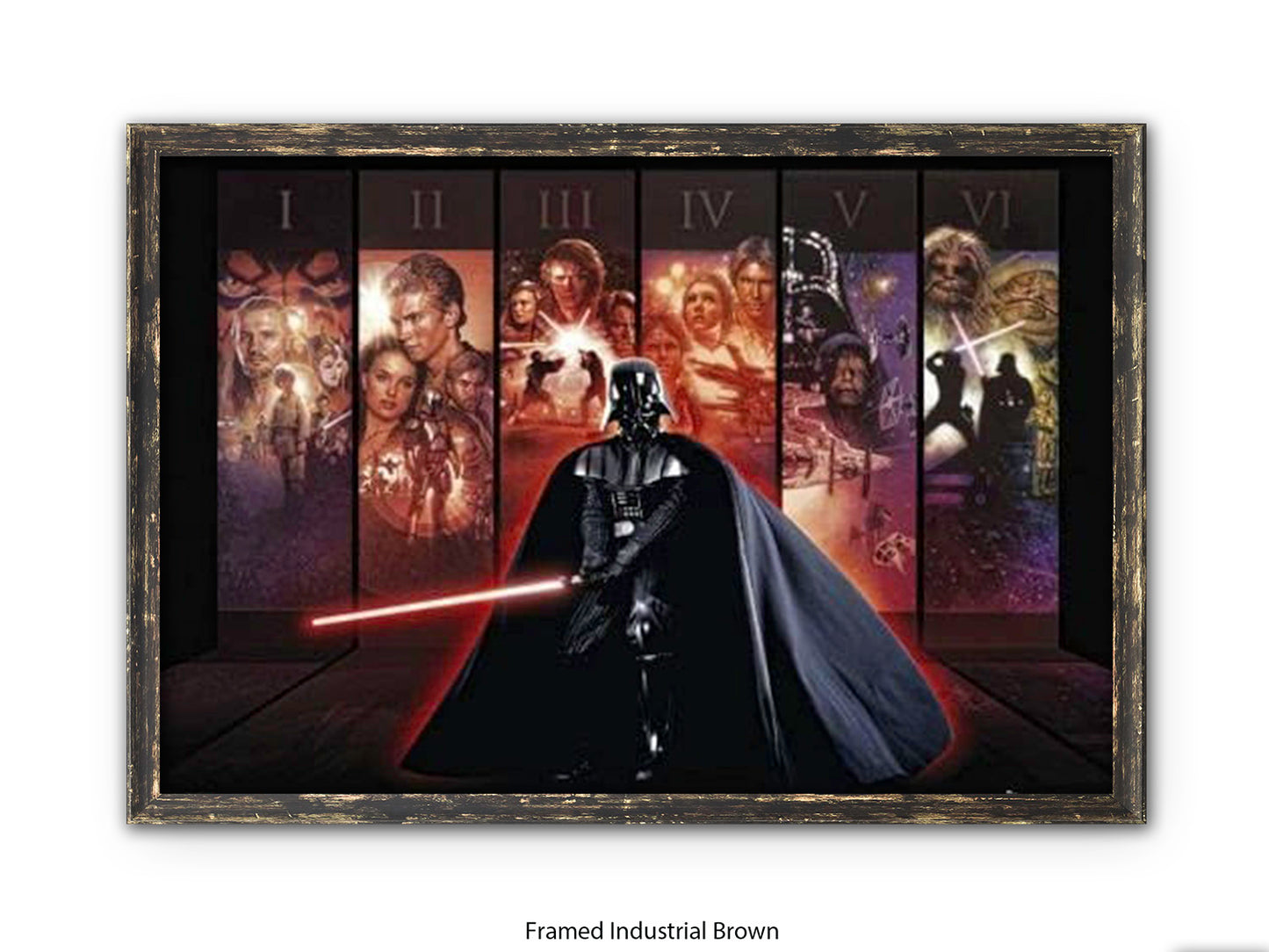 Star Wars - Darth Vader Six Saga Episodes Official - Poster