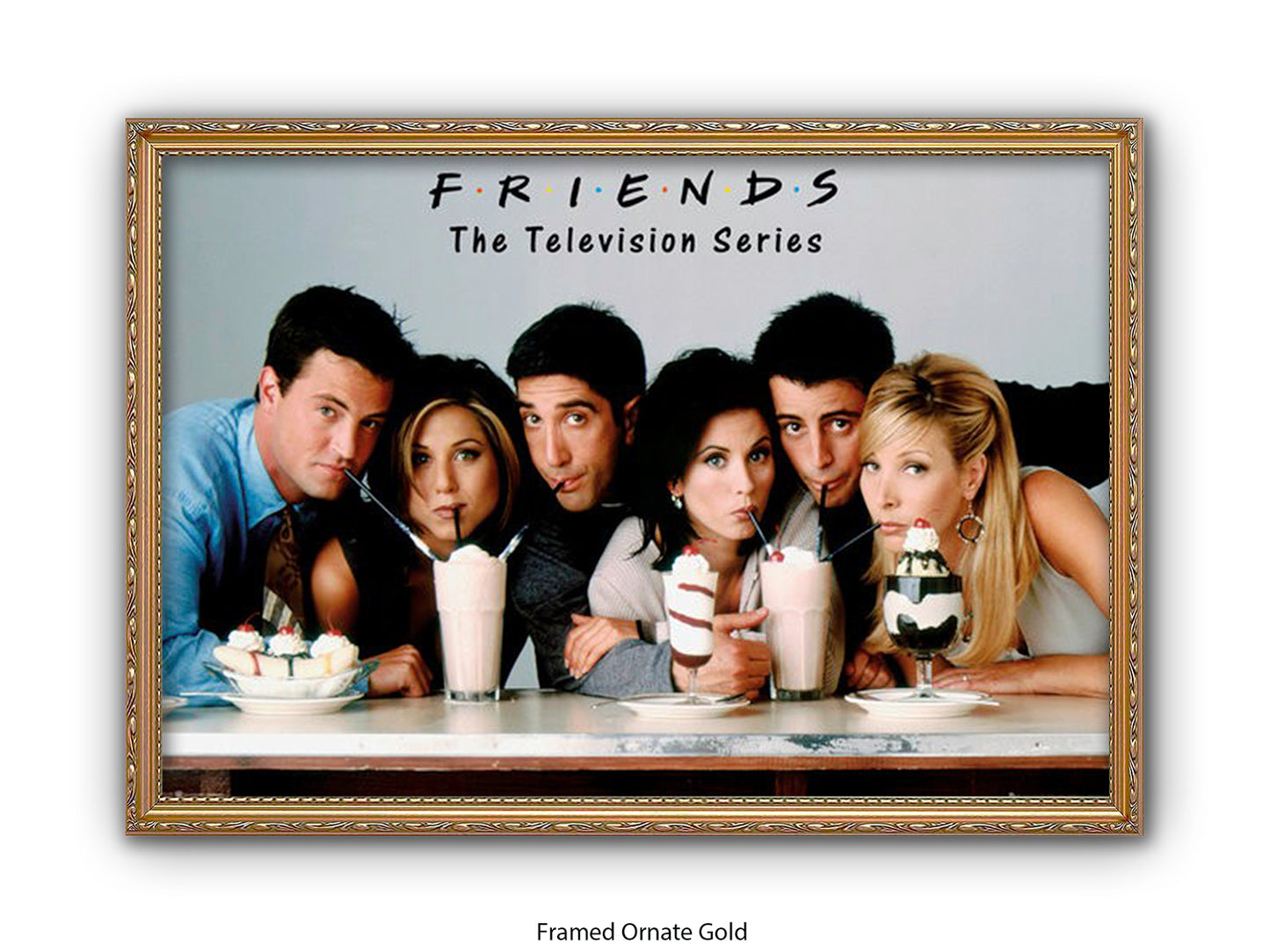 Friends - The Television Series Milkshakes Official - Poster
