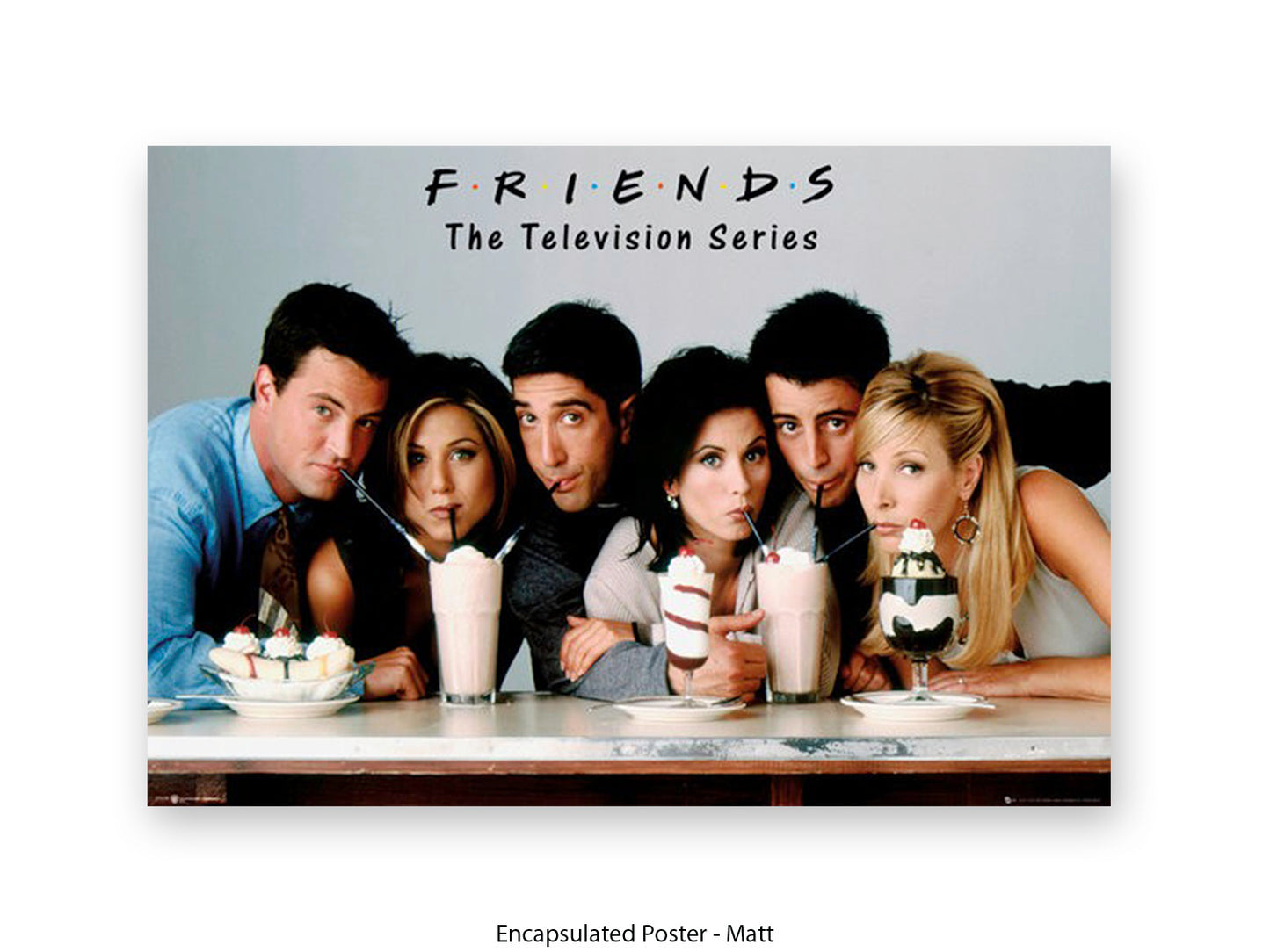 Friends - The Television Series Milkshakes Official - Poster