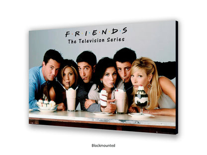 Friends - The Television Series Milkshakes Official - Poster