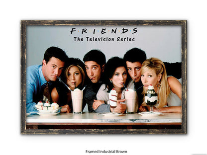 Friends - The Television Series Milkshakes Official - Poster