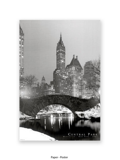 New York Central Park Manhattan Giant Poster