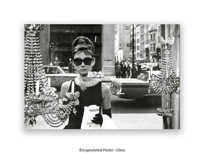Breakfast at Tiffany's Giant Poster – Official Audrey Hepburn Movie Still (Pyramid International)
