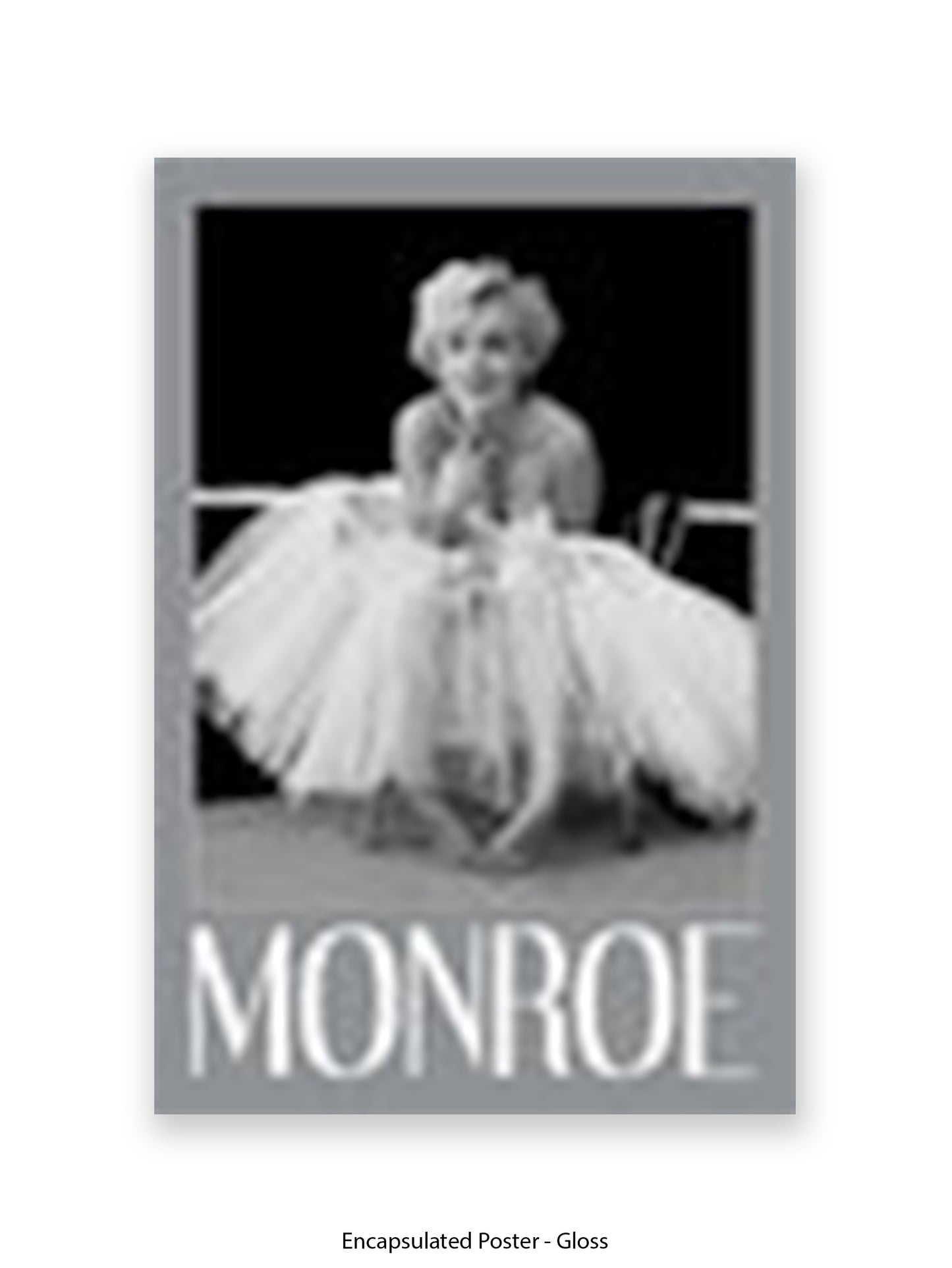 Marilyn Monroe Ballerina Silver Border Giant Poster
