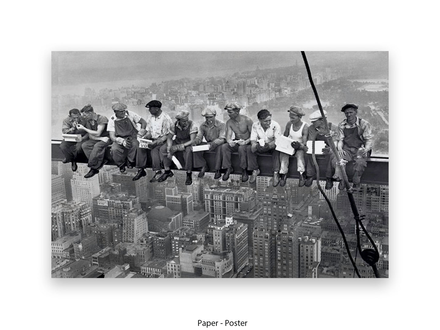 Lunchtime On Girder Giant Poster