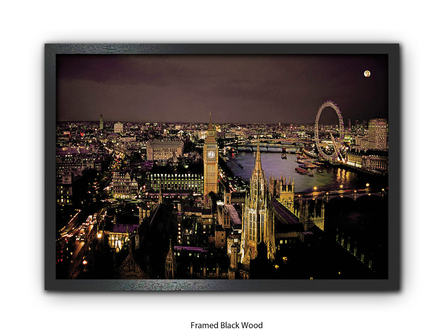 London Eye Westminster Poster