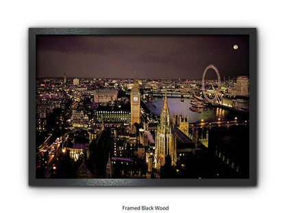 London Eye Westminster Poster