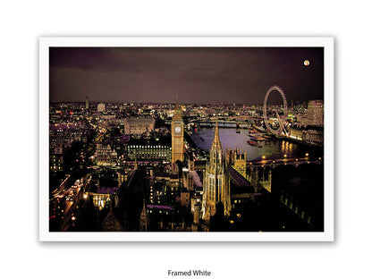 London Eye Westminster Poster
