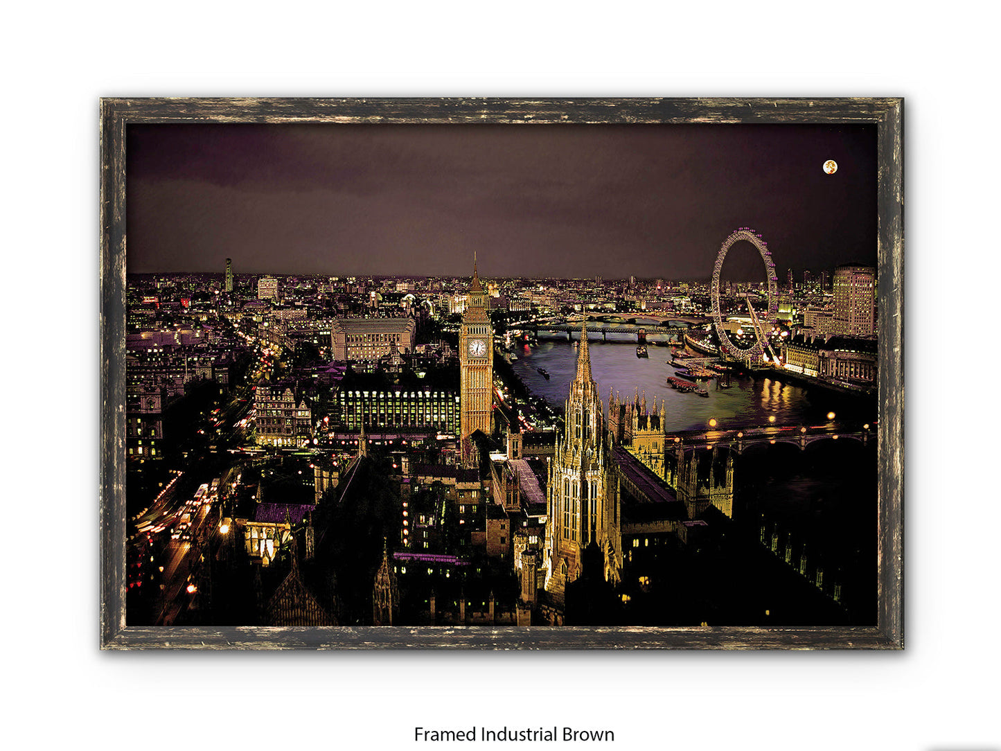 London Eye Westminster Poster