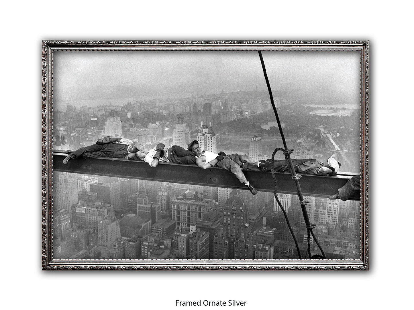 New York Lunchtime Asleep Poster