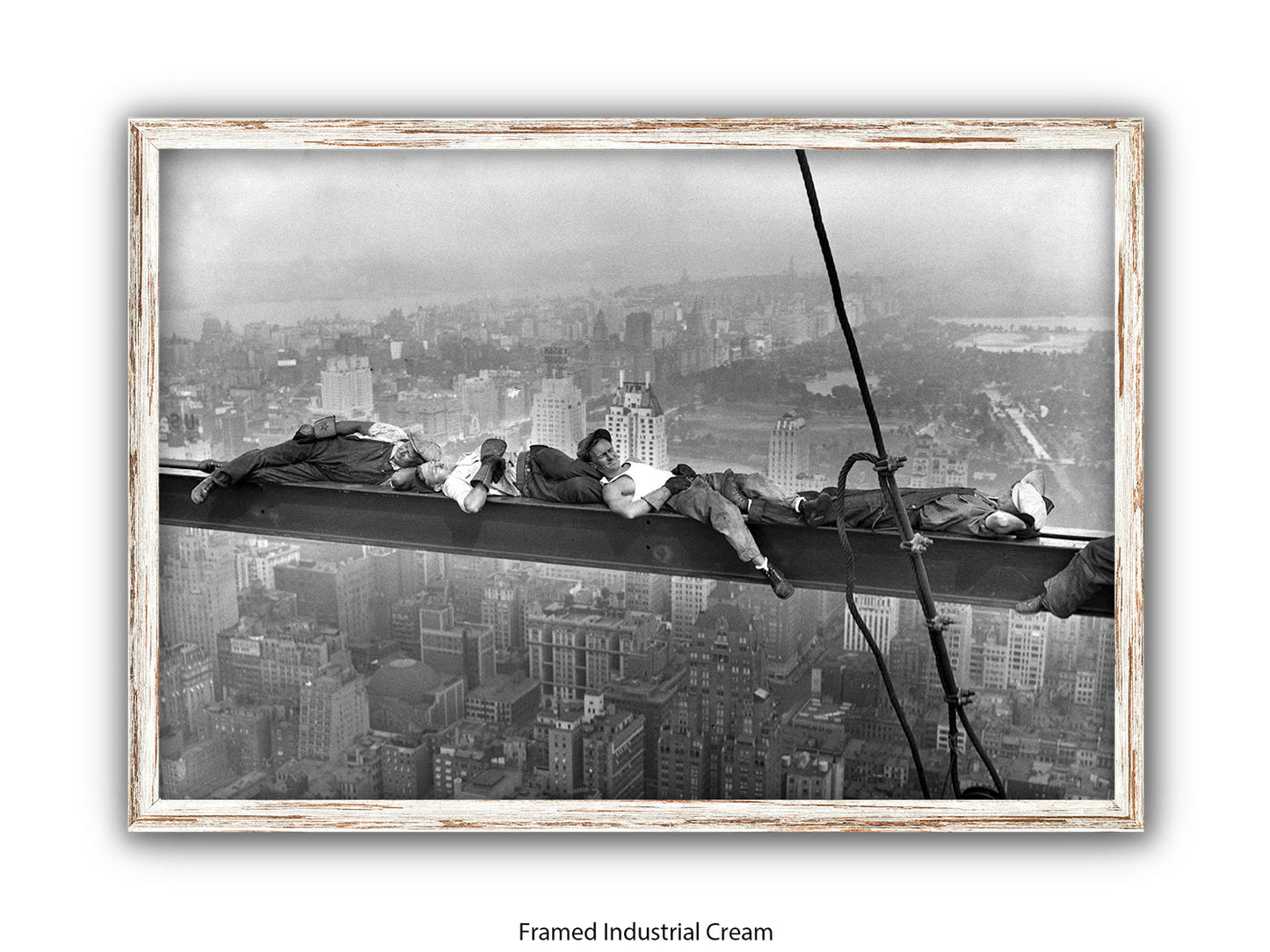 New York Lunchtime Asleep Poster