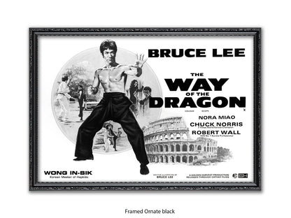Bruce Lee Way Of The Dragon Poster