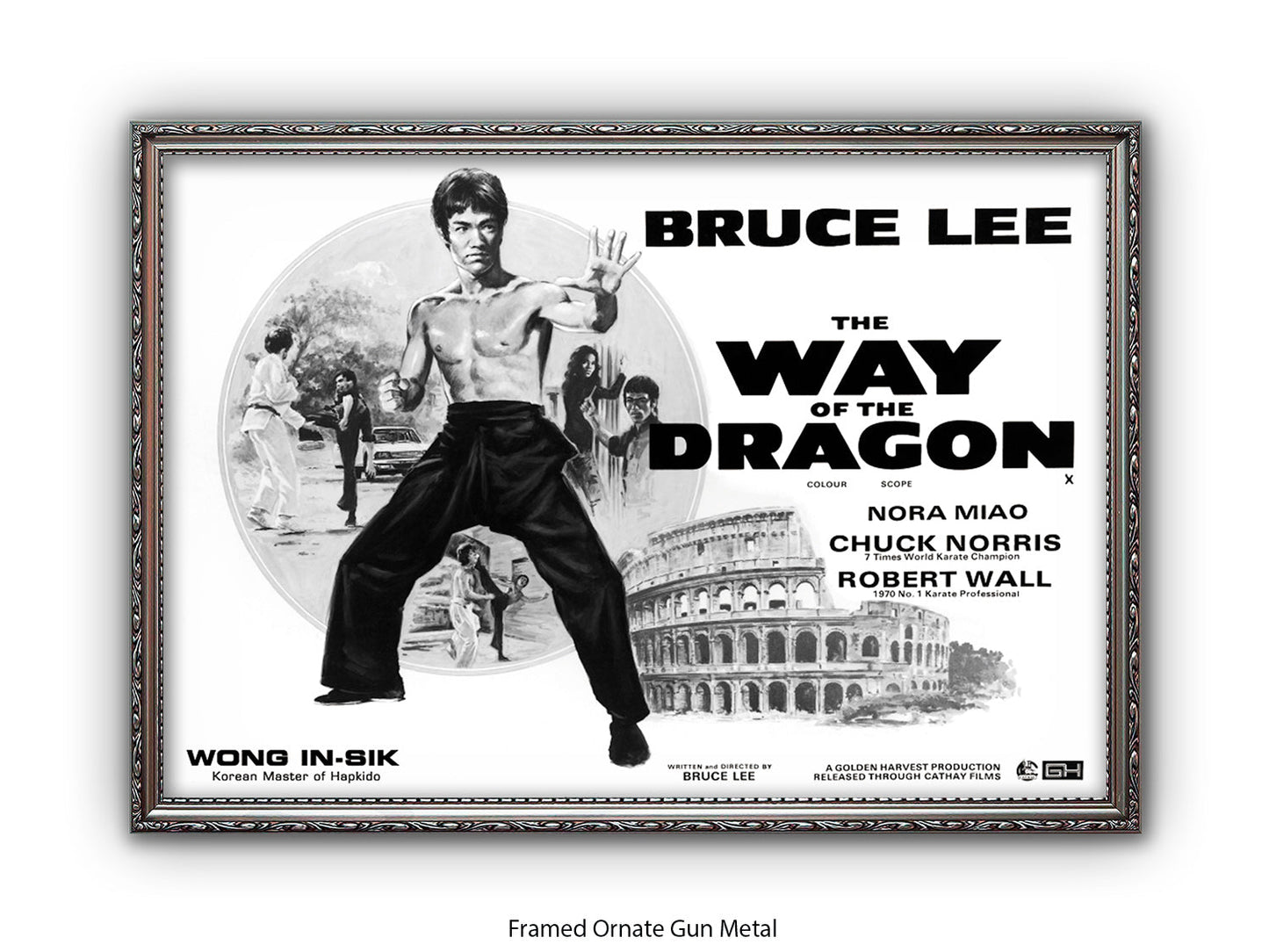 Bruce Lee Way Of The Dragon Poster