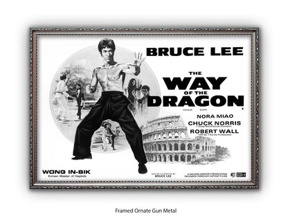 Bruce Lee Way Of The Dragon Poster
