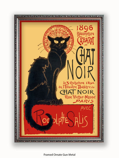 Chat Noir Art Poster