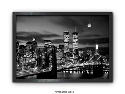 New York Twin Towers Poster