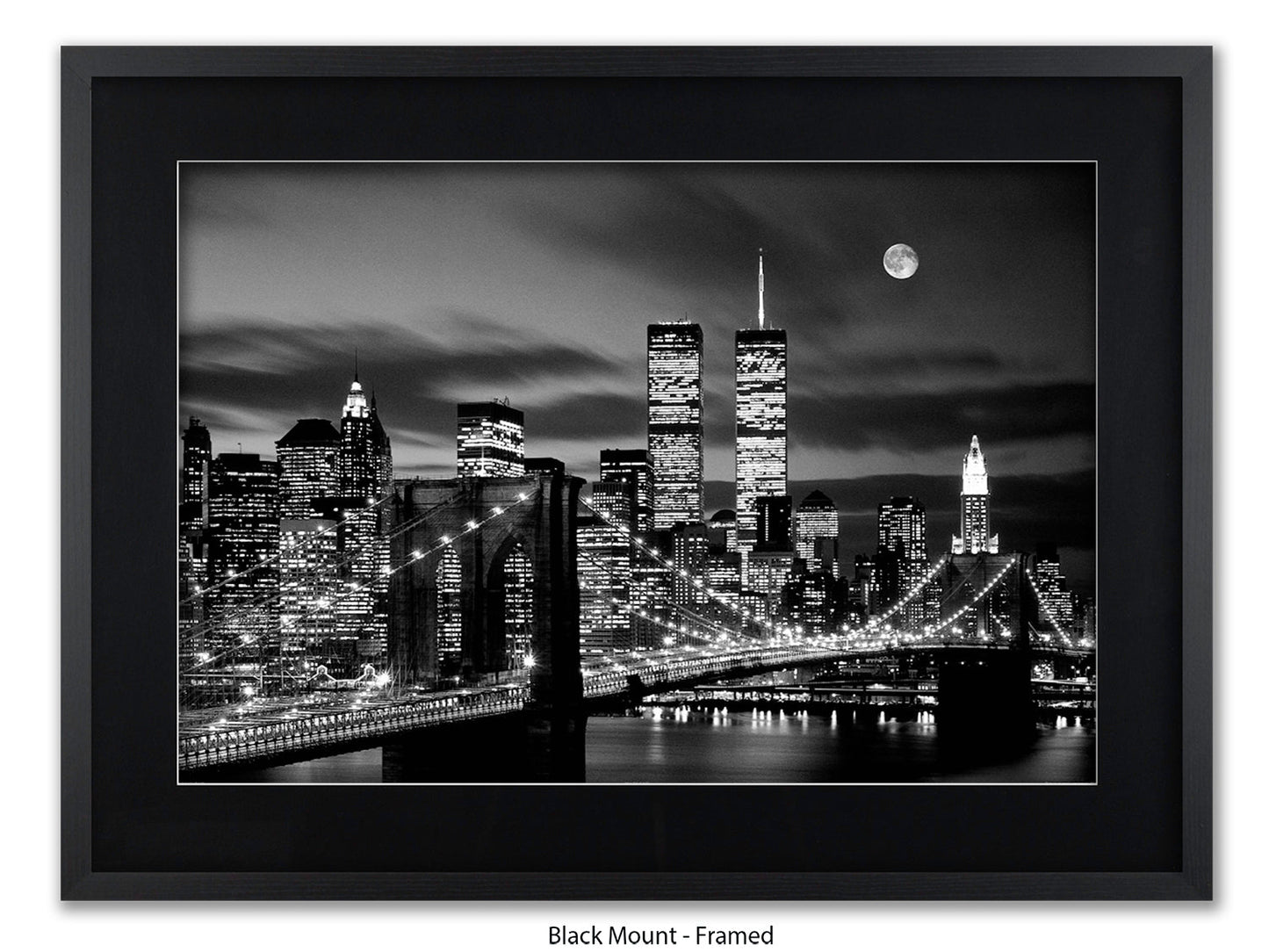 New York Twin Towers Poster