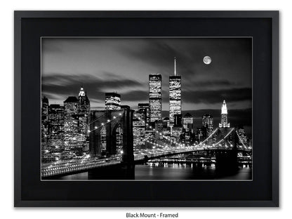 New York Twin Towers Poster