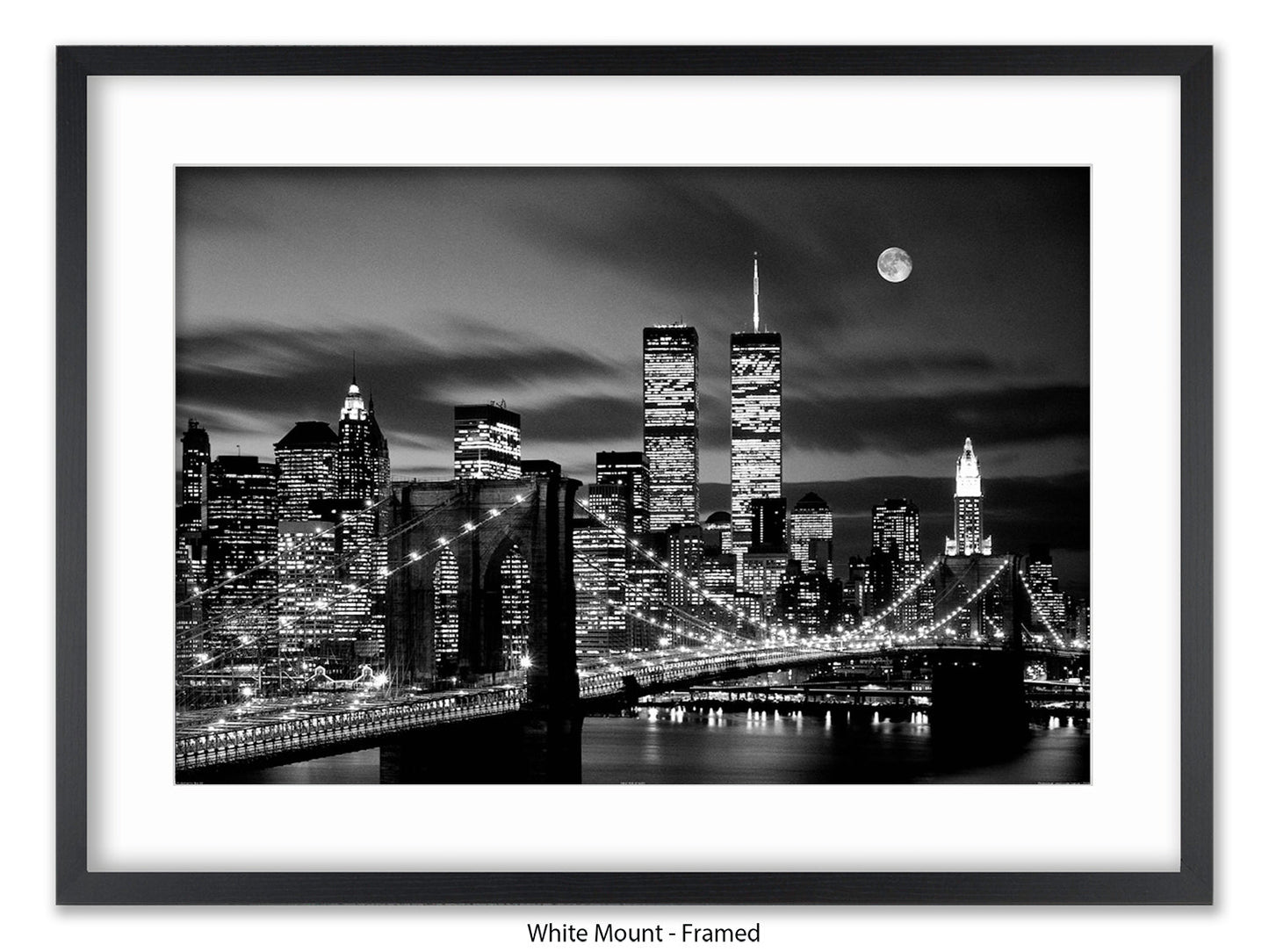 New York Twin Towers Poster