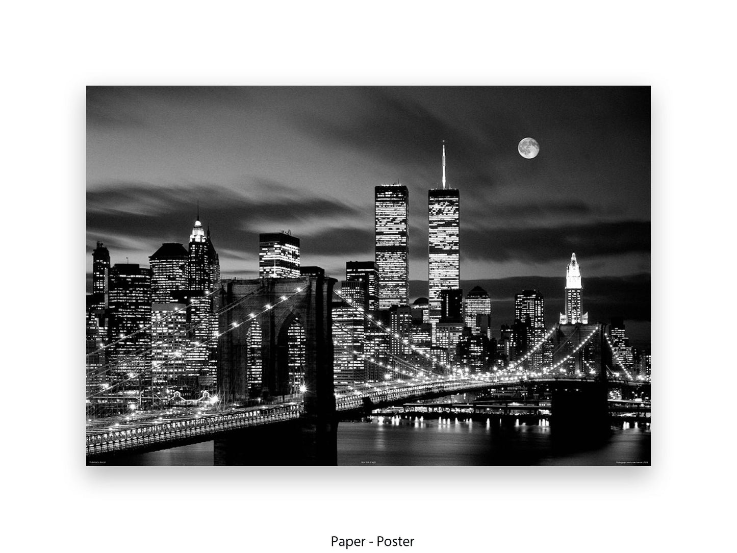 New York Twin Towers Poster