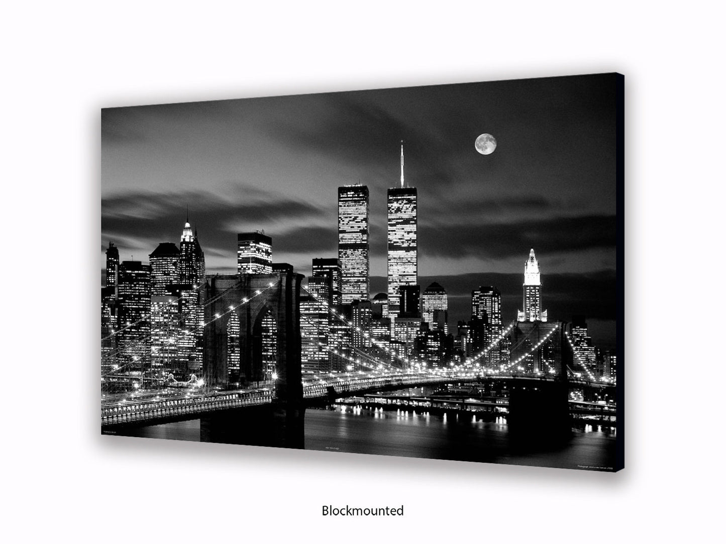 New York Twin Towers Poster