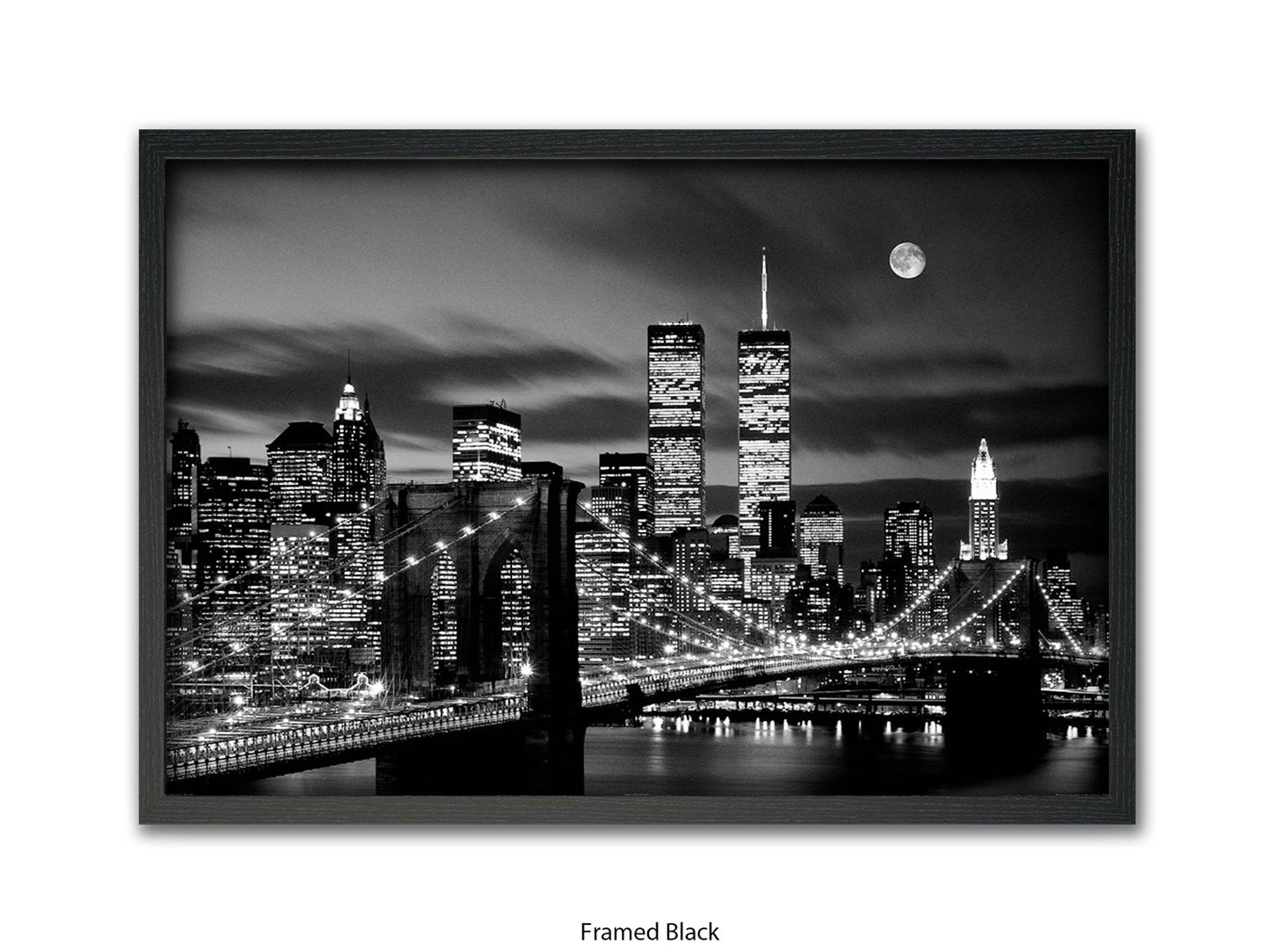 New York Twin Towers Poster