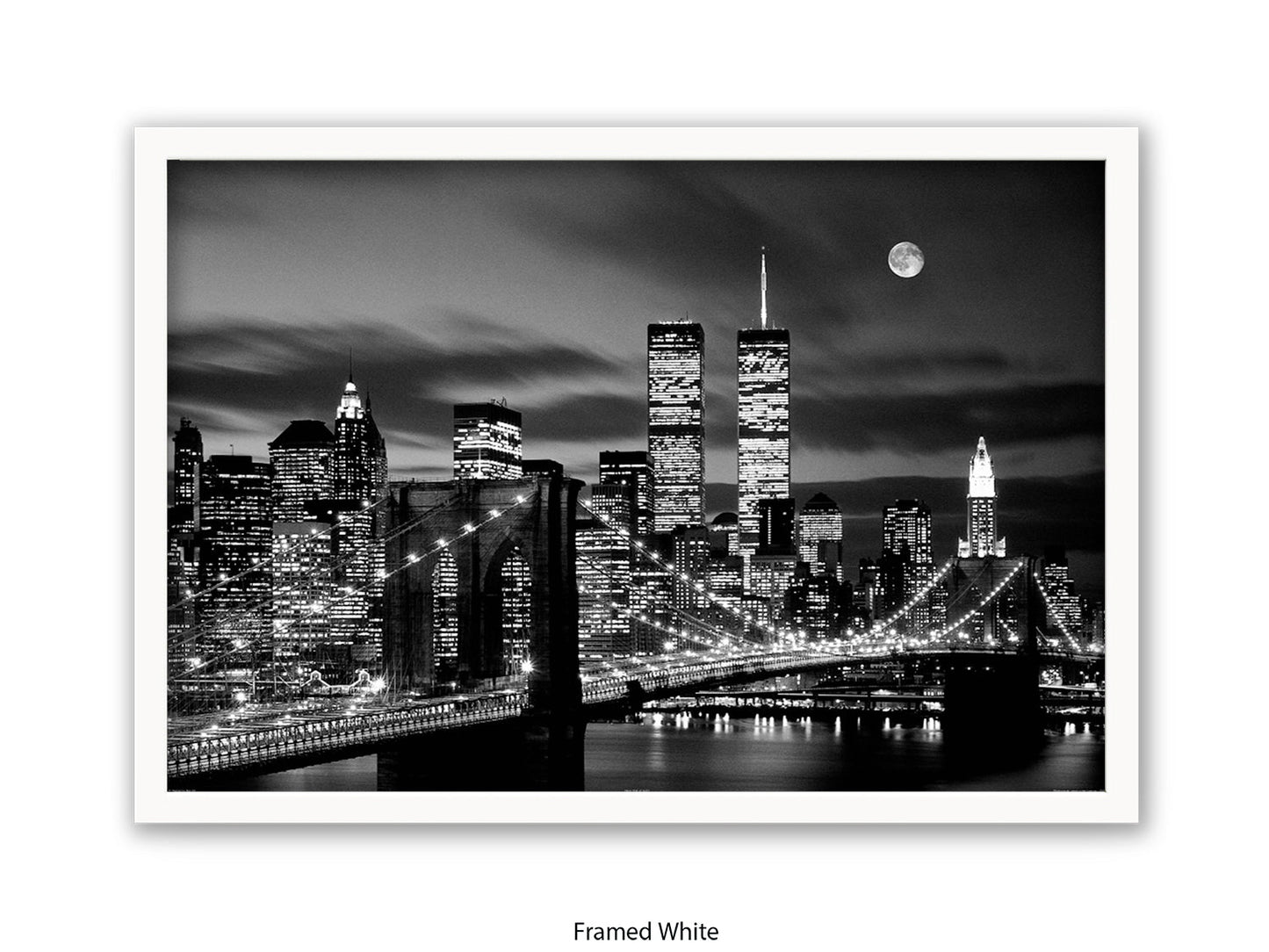 New York Twin Towers Poster