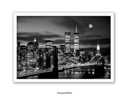 New York Twin Towers Poster