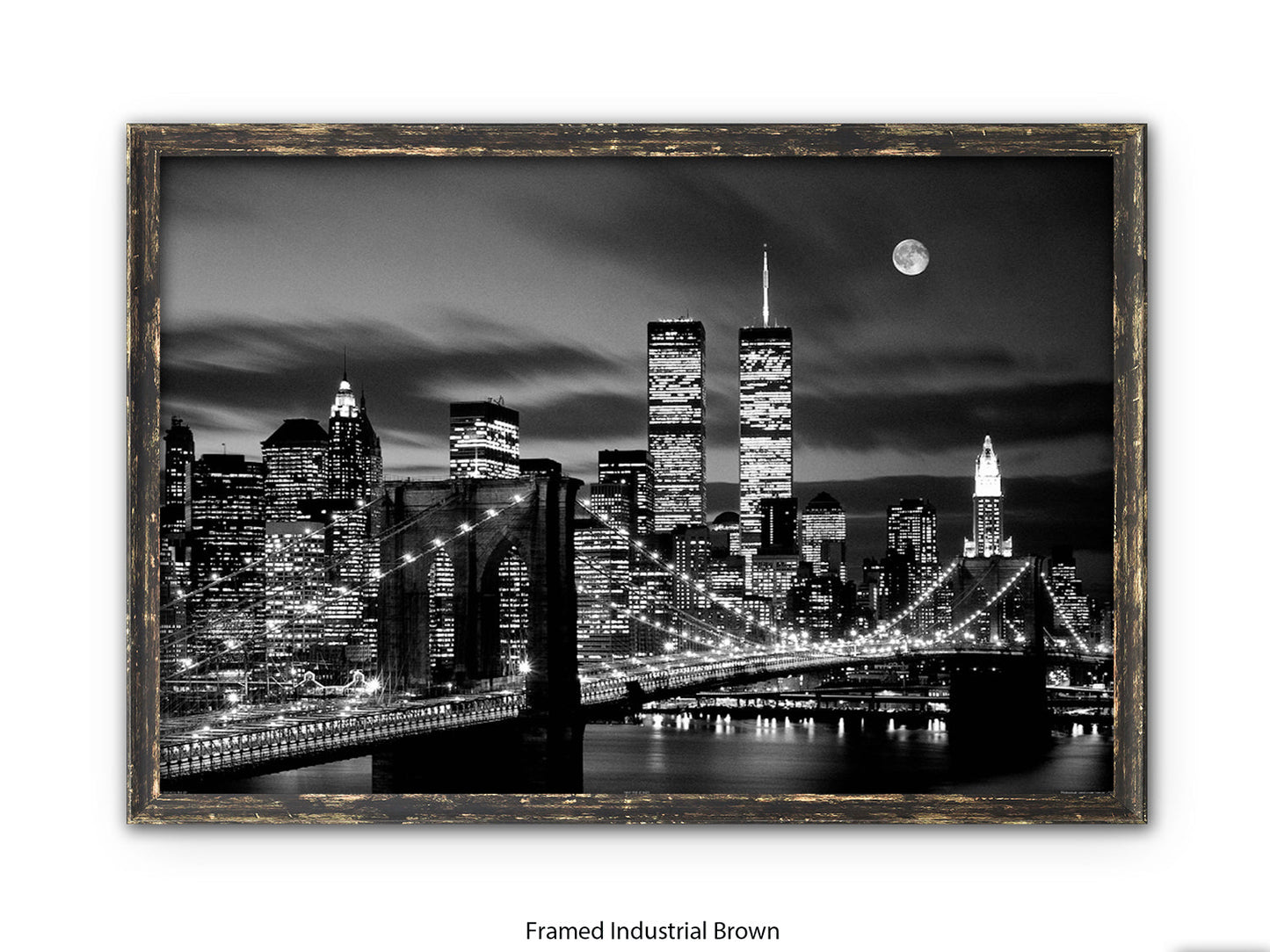 New York Twin Towers Poster