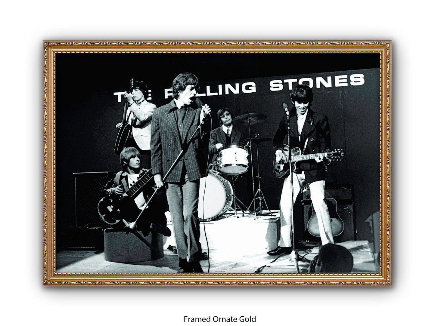 Rolling Stones Ready Steady Go Poster