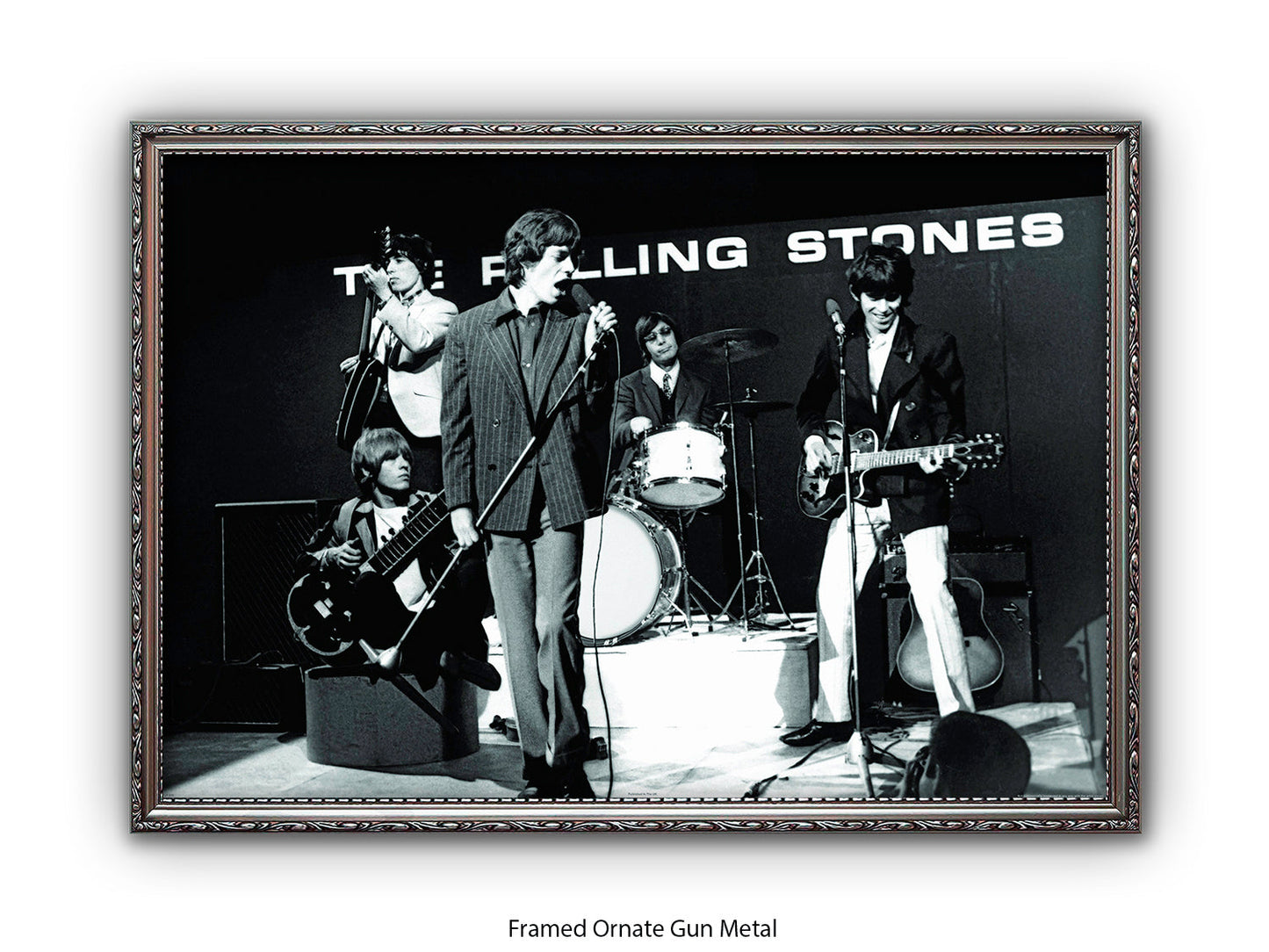 Rolling Stones Ready Steady Go Poster